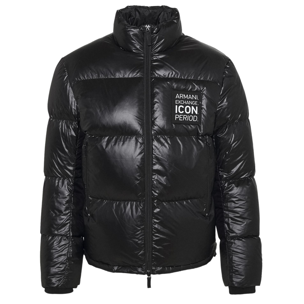 ARMANI EXCHANGE GIUBBOTTO PIUMINO ICON NERO