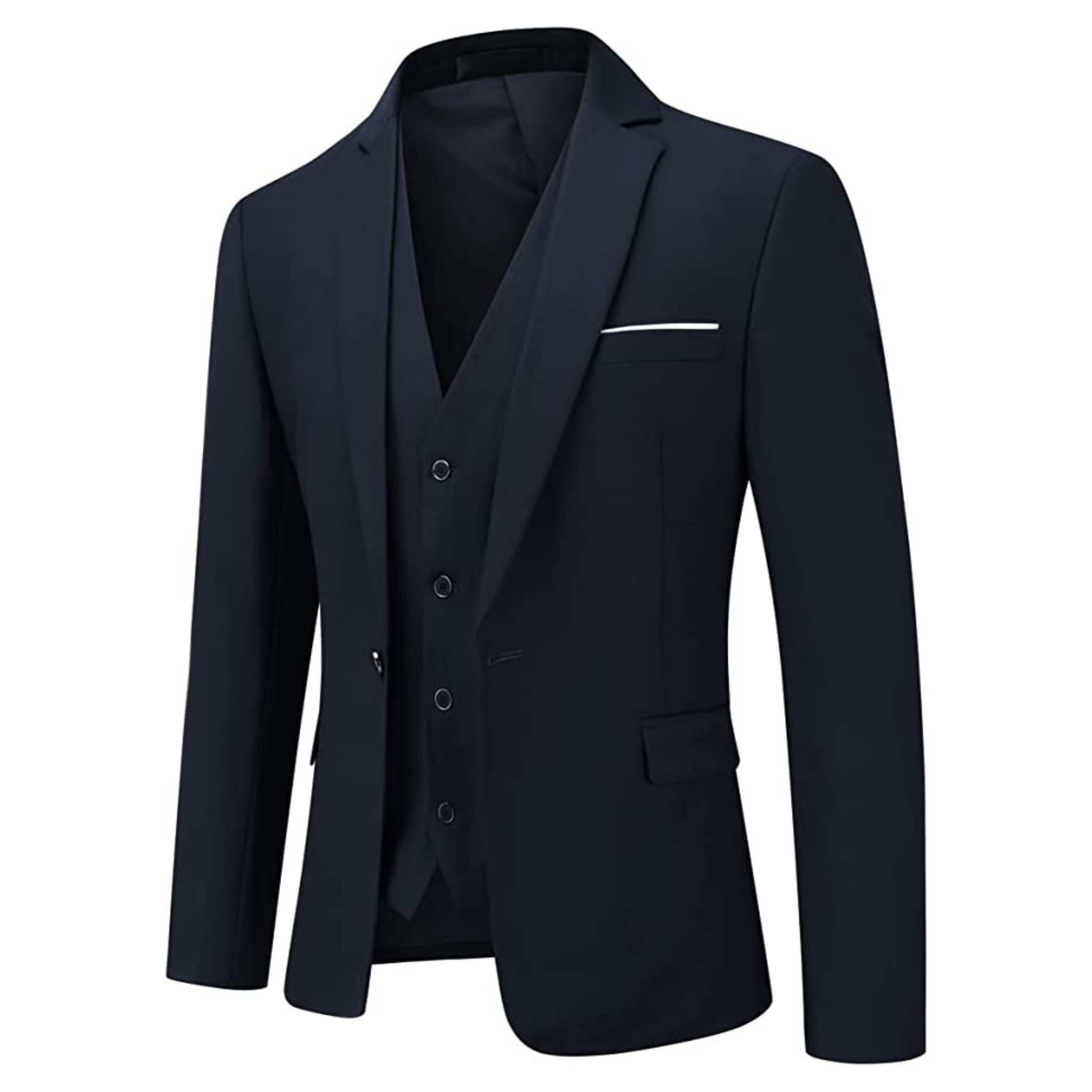 ABITO BECKER 3 PEZZI BLU SCURO