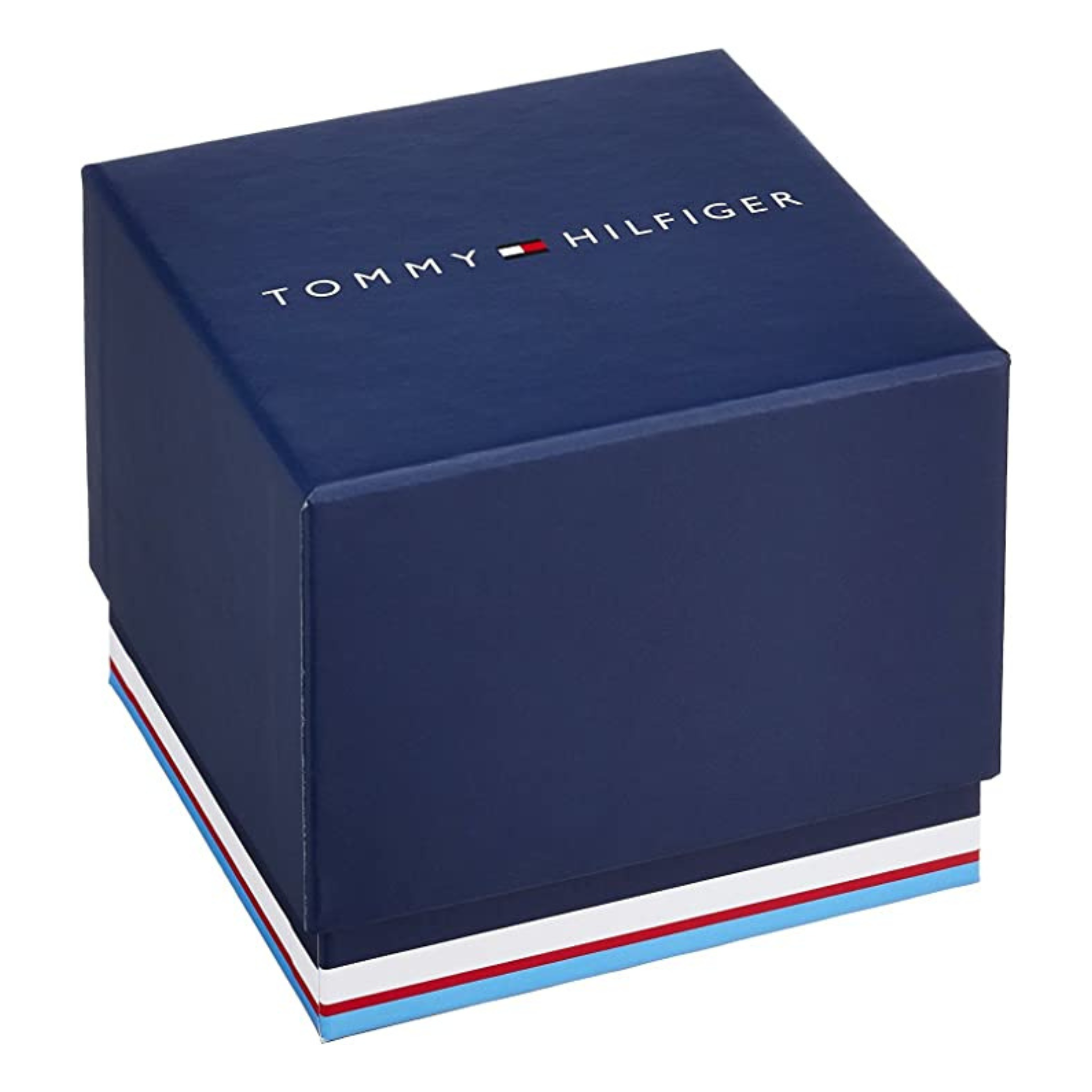 TOMMY HILFIGER OROLOGIO IN PELLE NERO