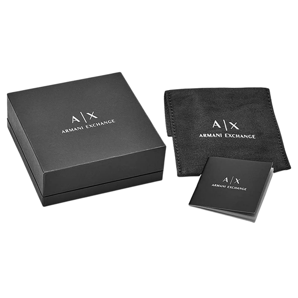 ARMANI EXCHANGE BRACCIALE IN ACCIAIO BLU