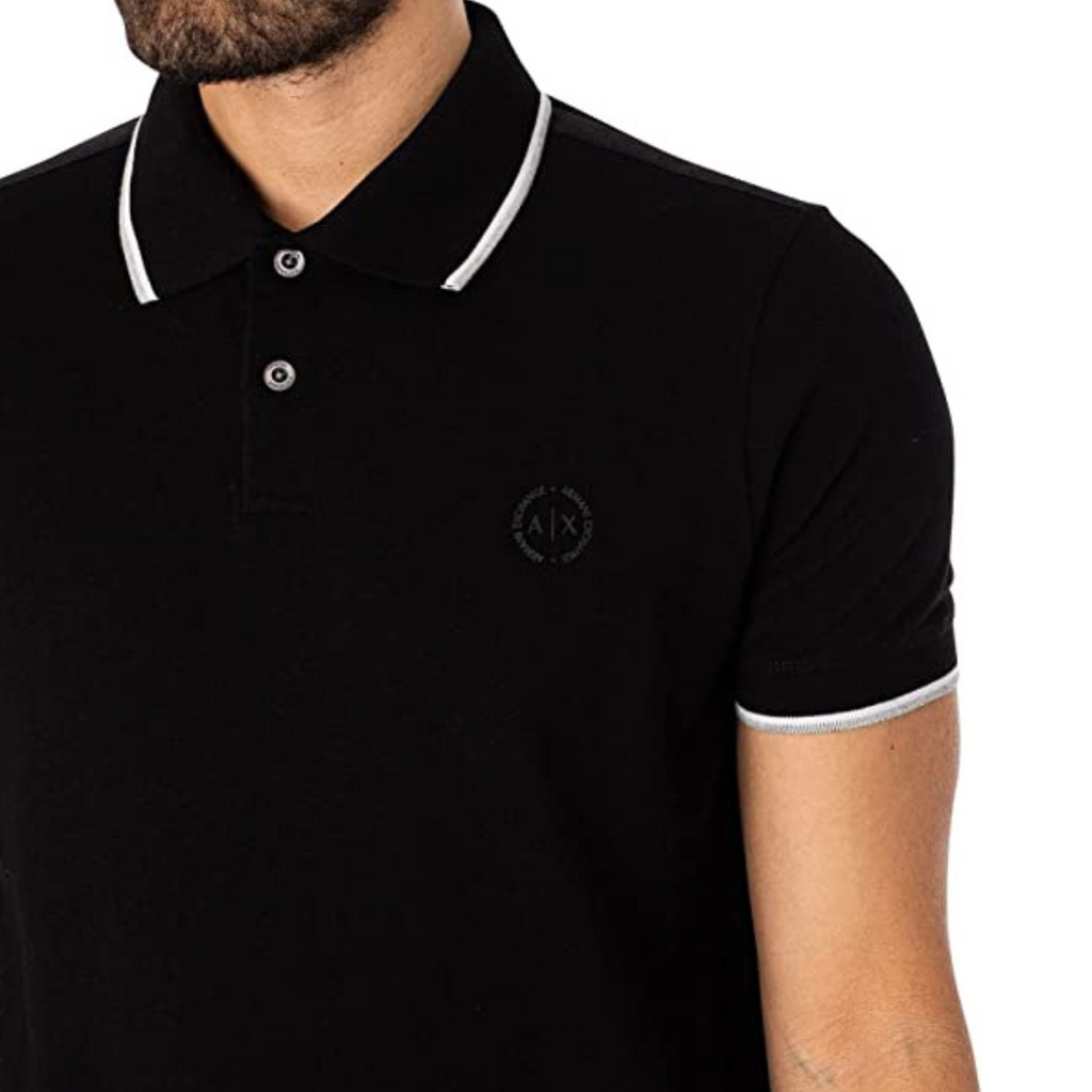 ARMANI EXCHANGE POLO NERA
