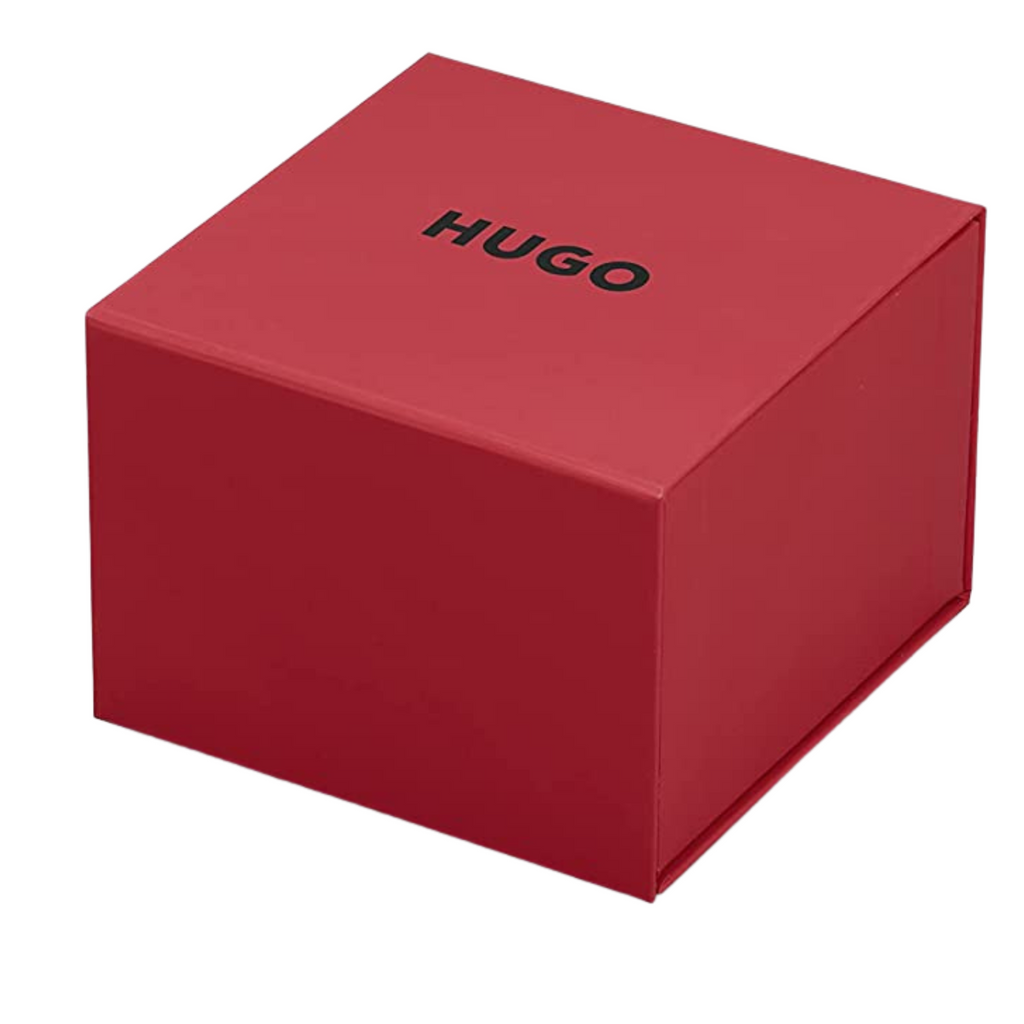 HUGO BOSS OROLOGIO IN PELLE MARRONE