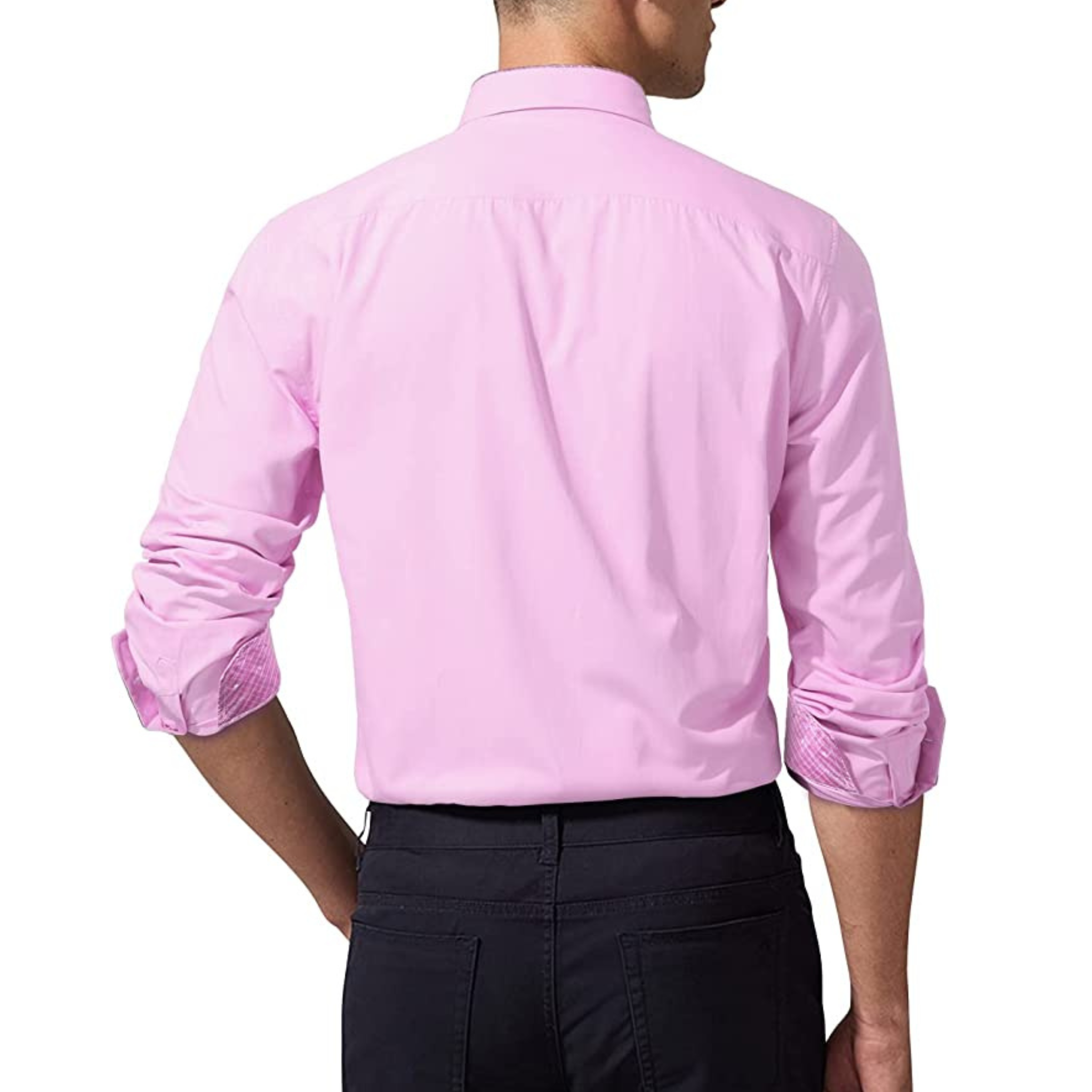 CAMICIA EDER FANTASIA BICOLORE ROSA