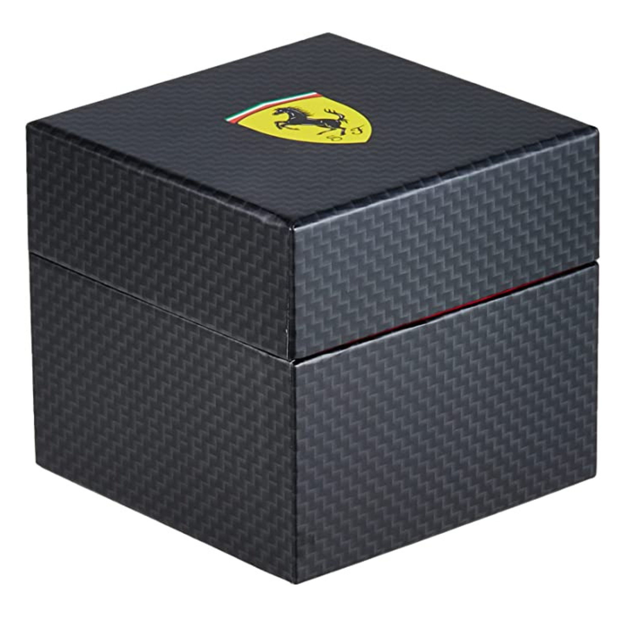 FERRARI SCUDERIA OROLOGIO PILOTA IN ACCIAIO