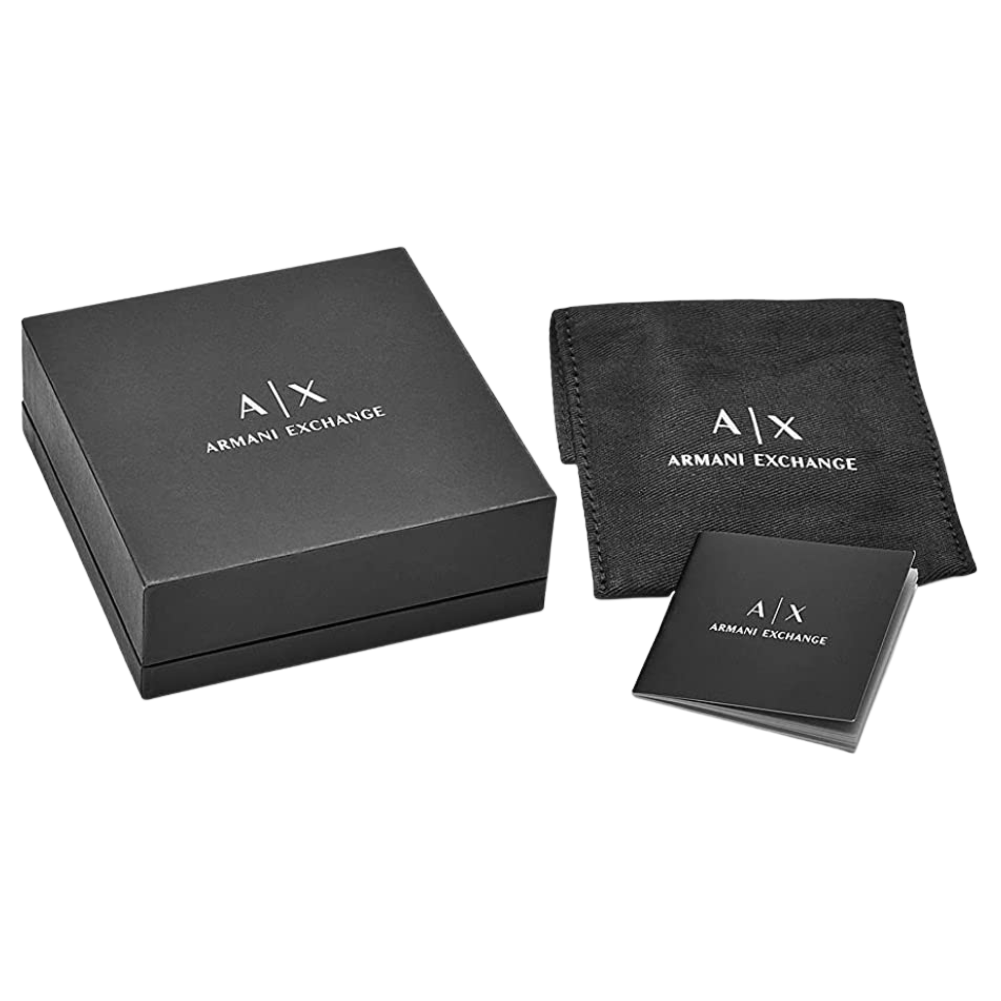 ARMANI EXCHANGE BRACCIALE IN ACCIAIO E PELLE