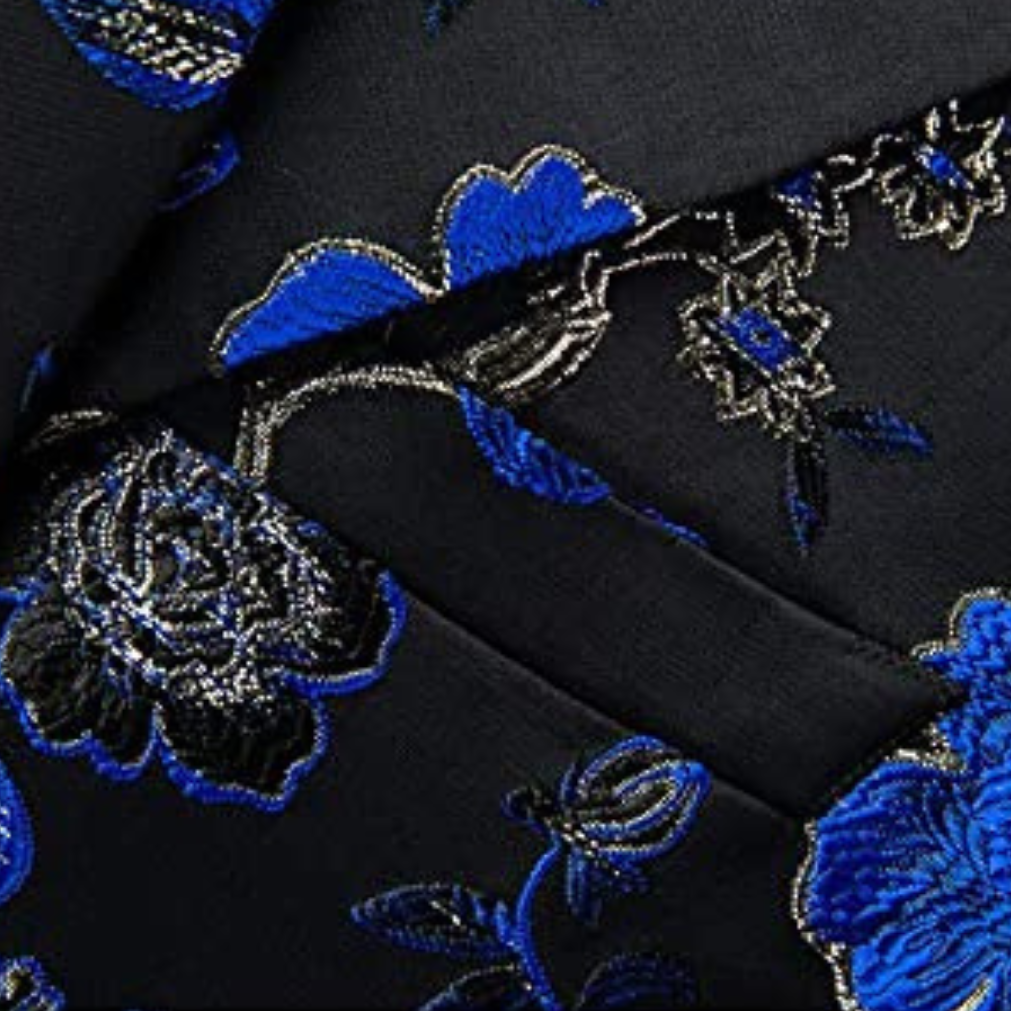 BLAZER FANTASIA FLOREALE NERO