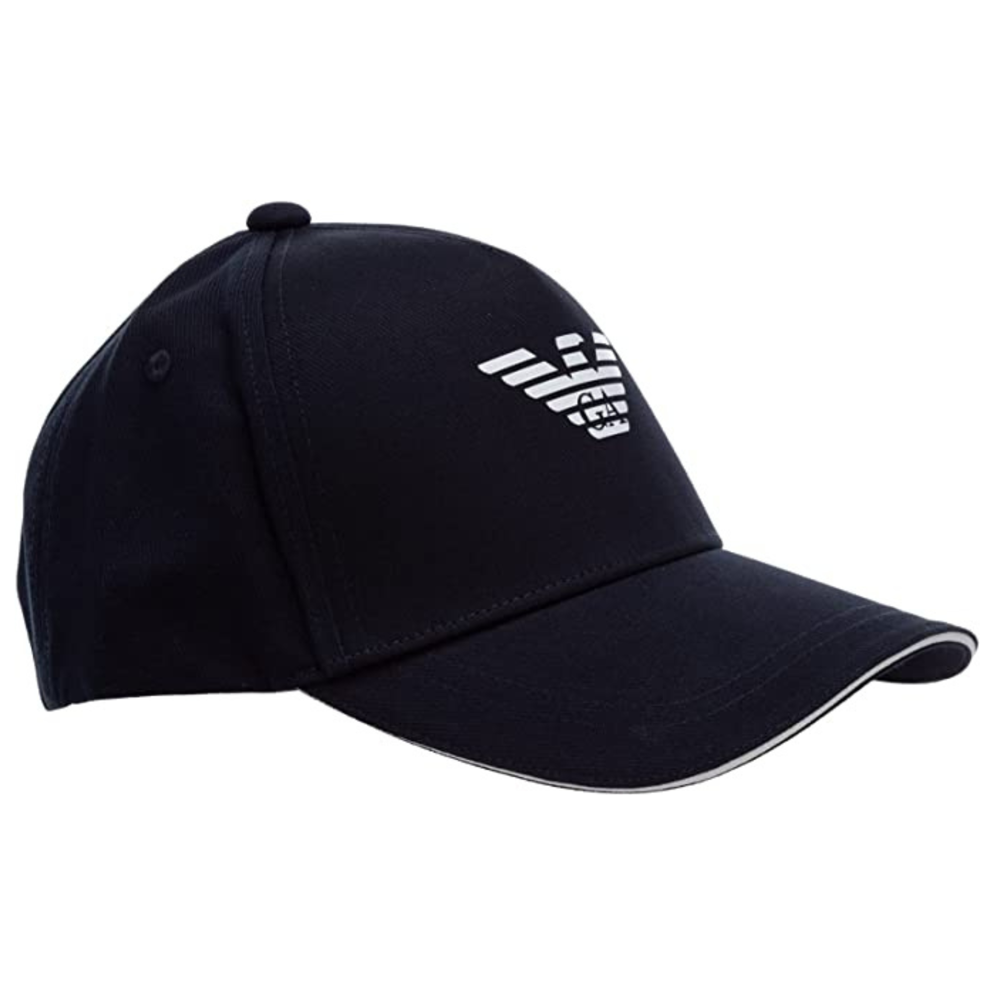 EMPORIO ARMANI CAPPELLO BLU CON LOGO