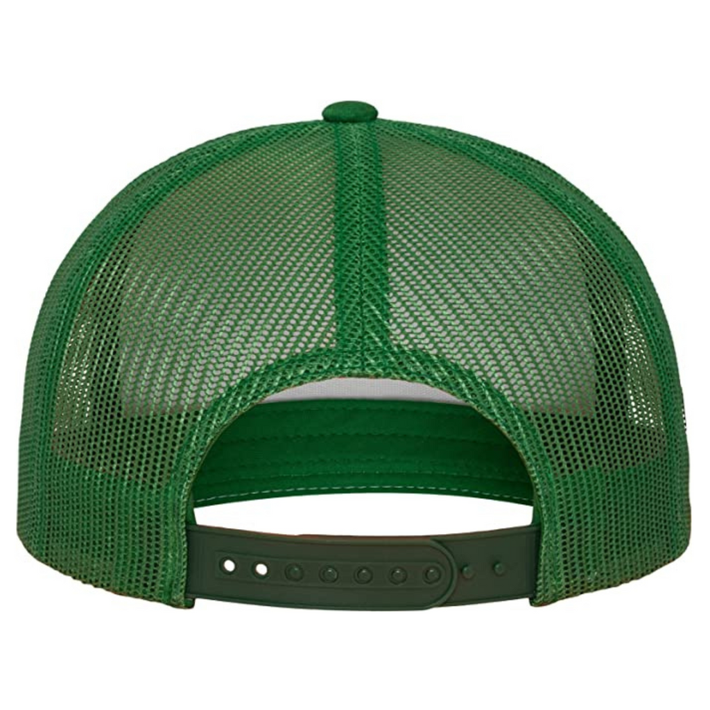 CAPPELLO CON VISIERA DRITTA VERDE