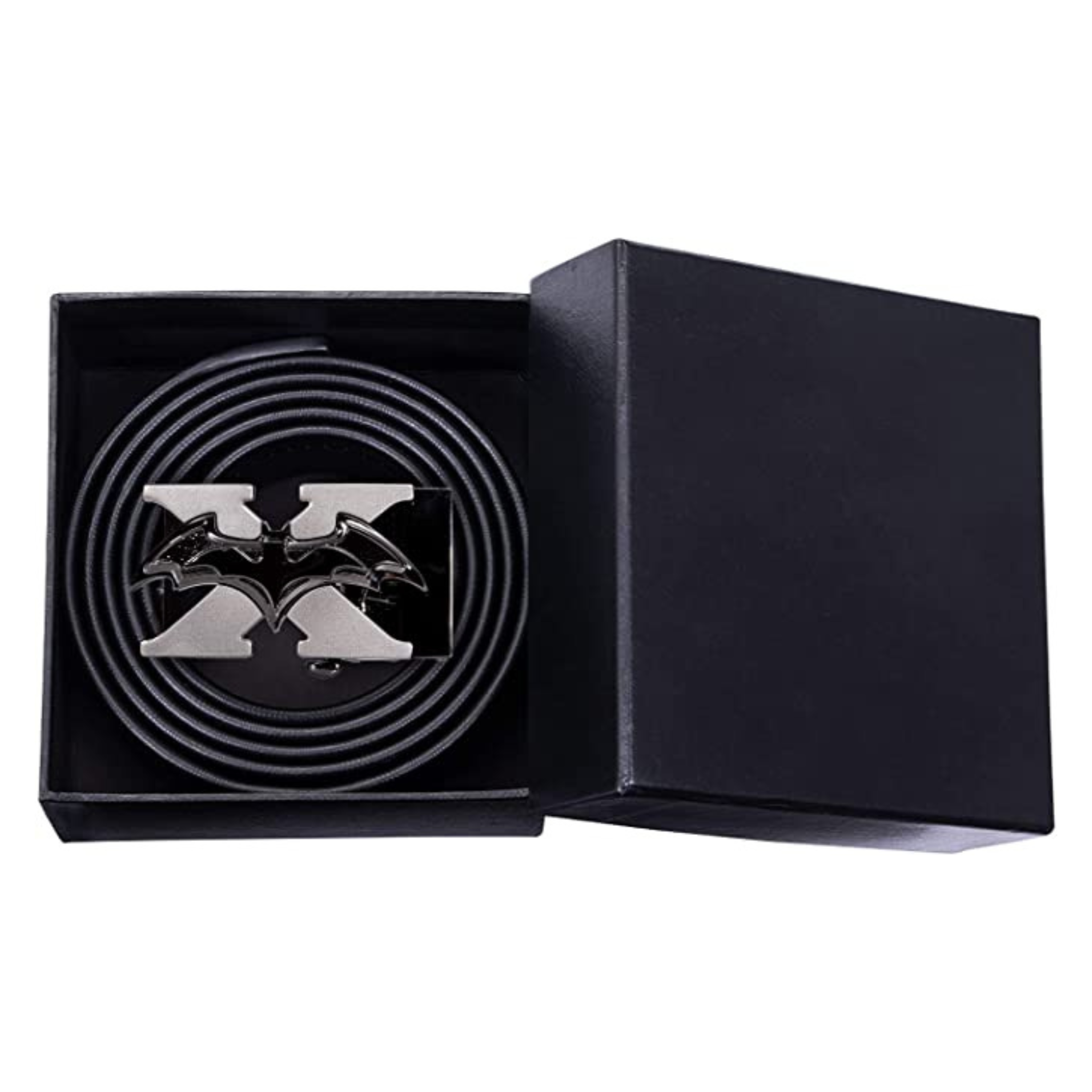 BATMAN CINTURA IN PELLE NERA LIM.EDITION (130 CM)