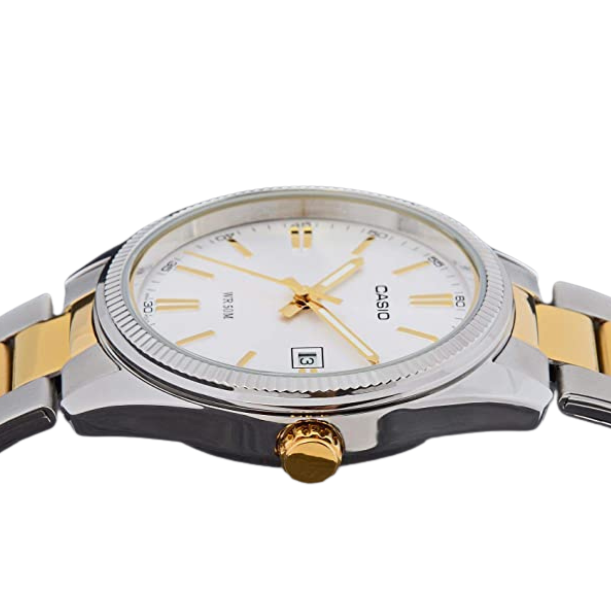 CASIO OROLOGIO IN ACCIAIO BIANCO