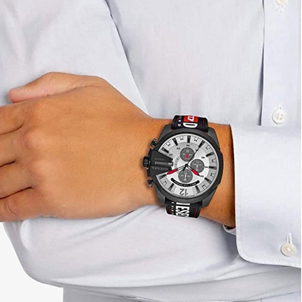 DIESEL OROLOGIO LIVING IN ACCIAIO