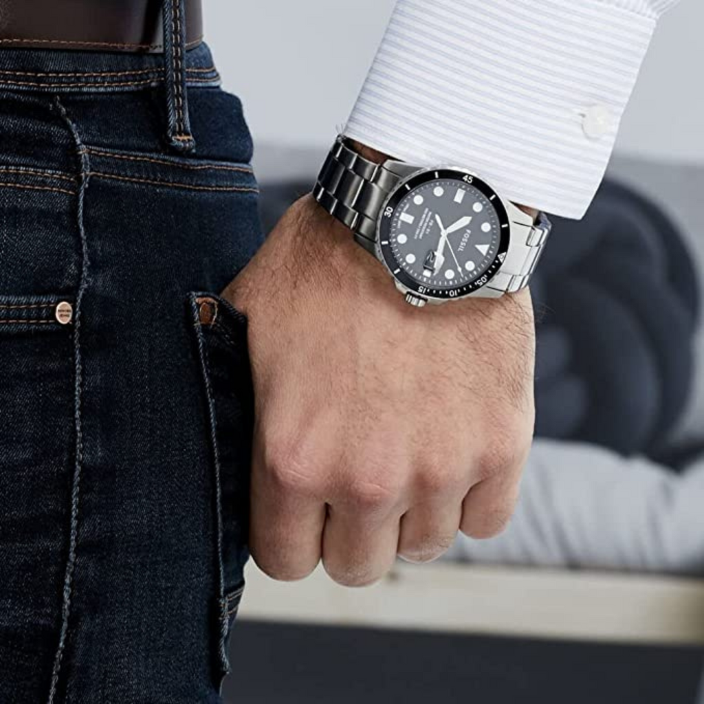 FOSSIL OROLOGIO CASSA NERA