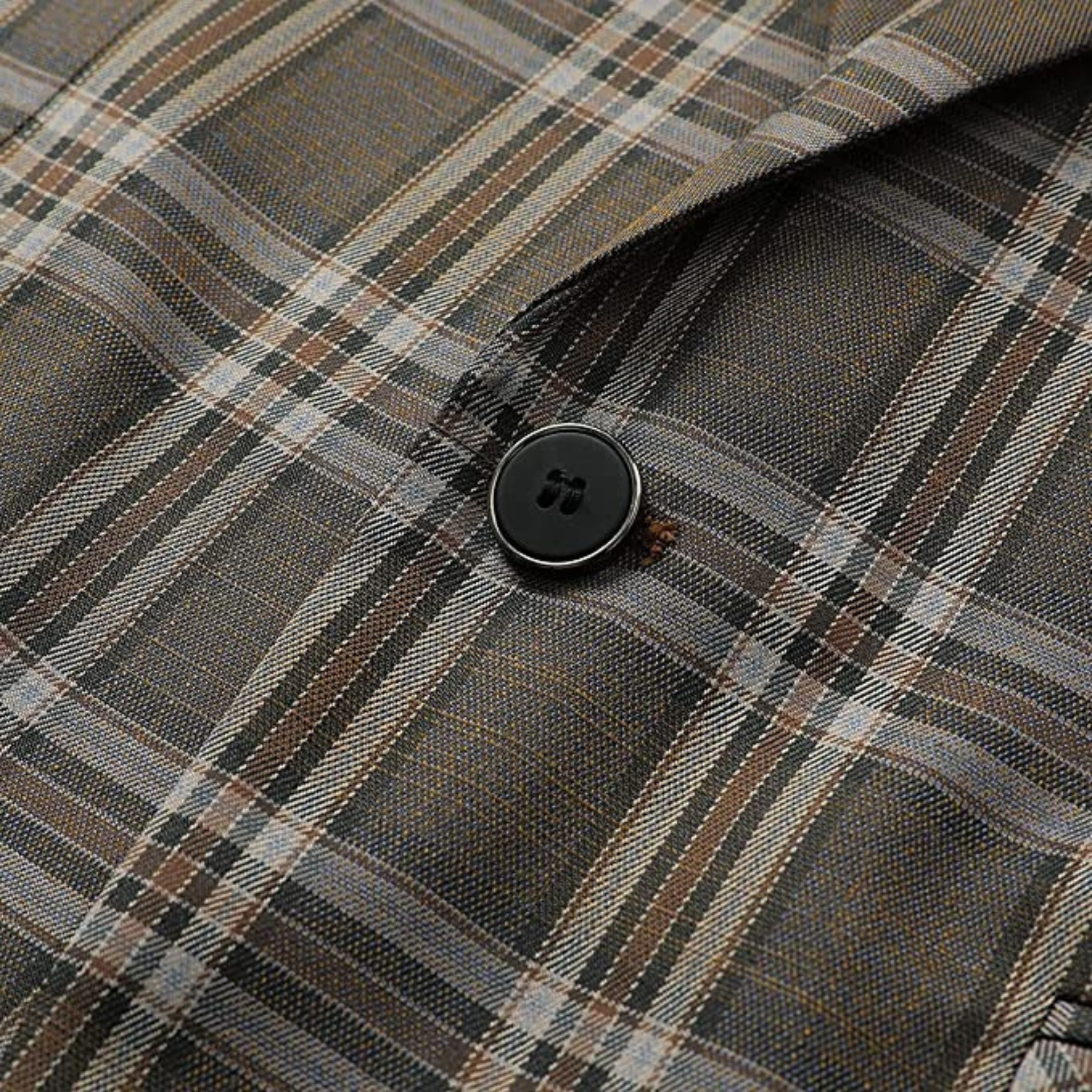 BLAZER A QUADRI GRIGIO/MARR.