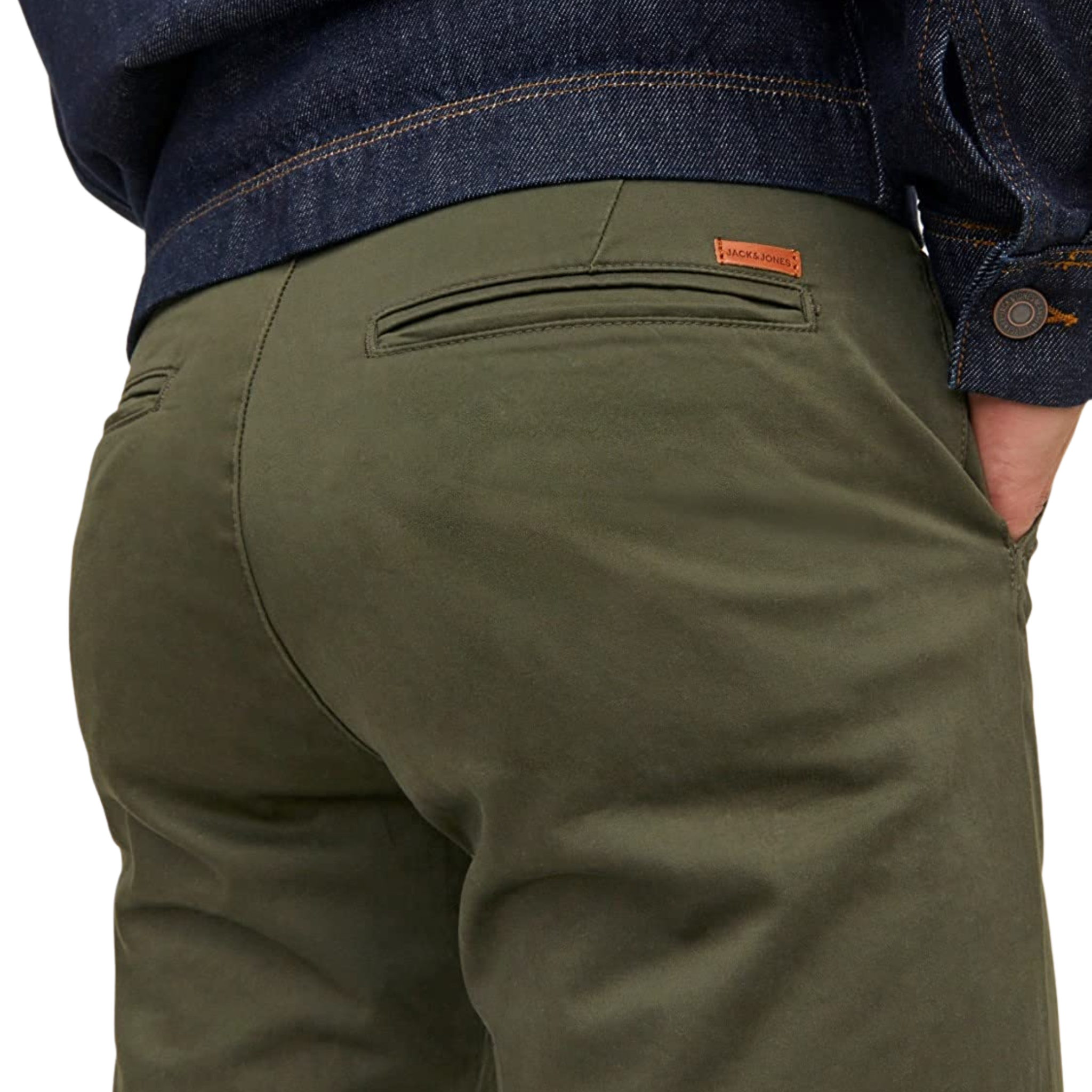 JACK & JONES PANTALONE CASUAL VERDE