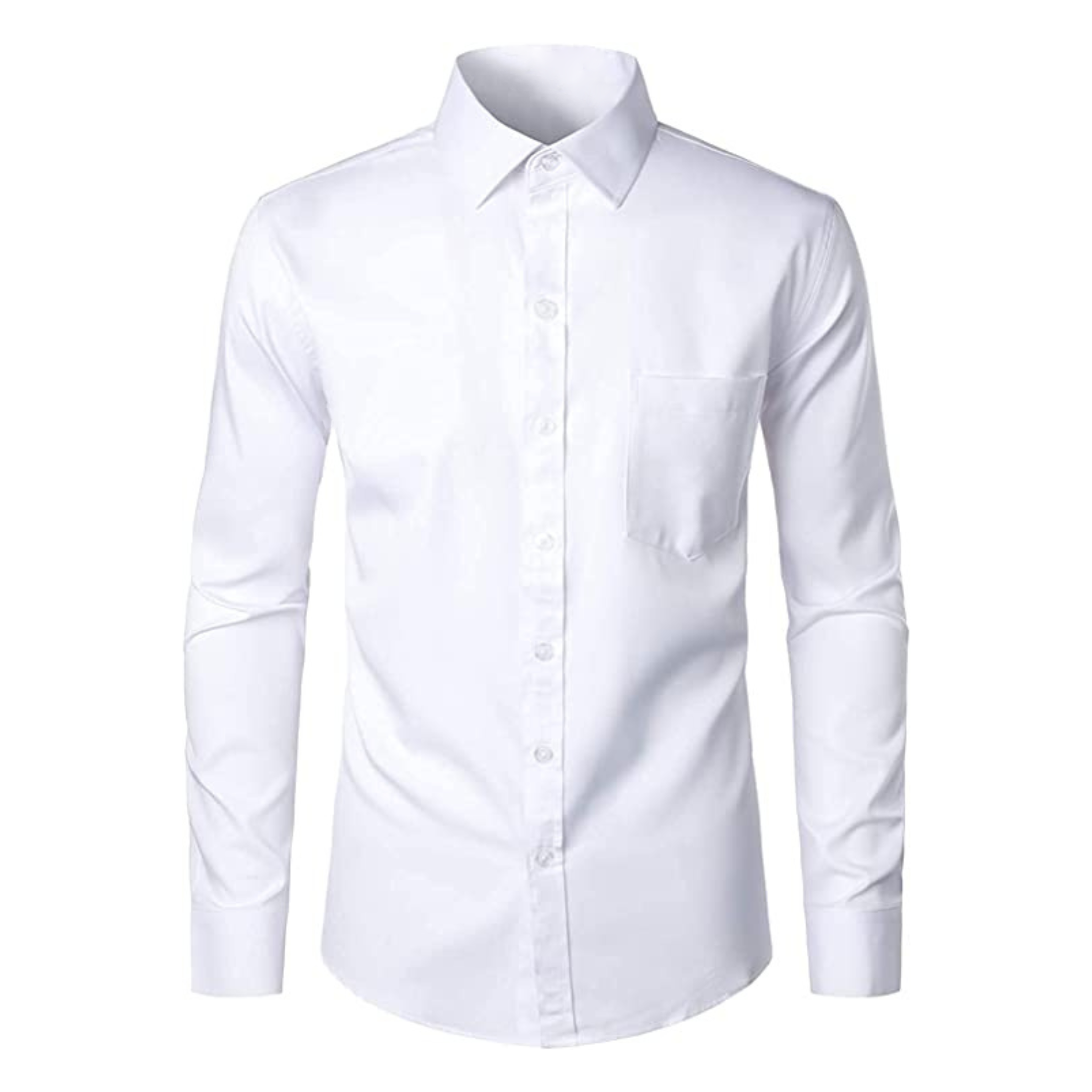 CAMICIA CHRIS TINTA UNITA BIANCA