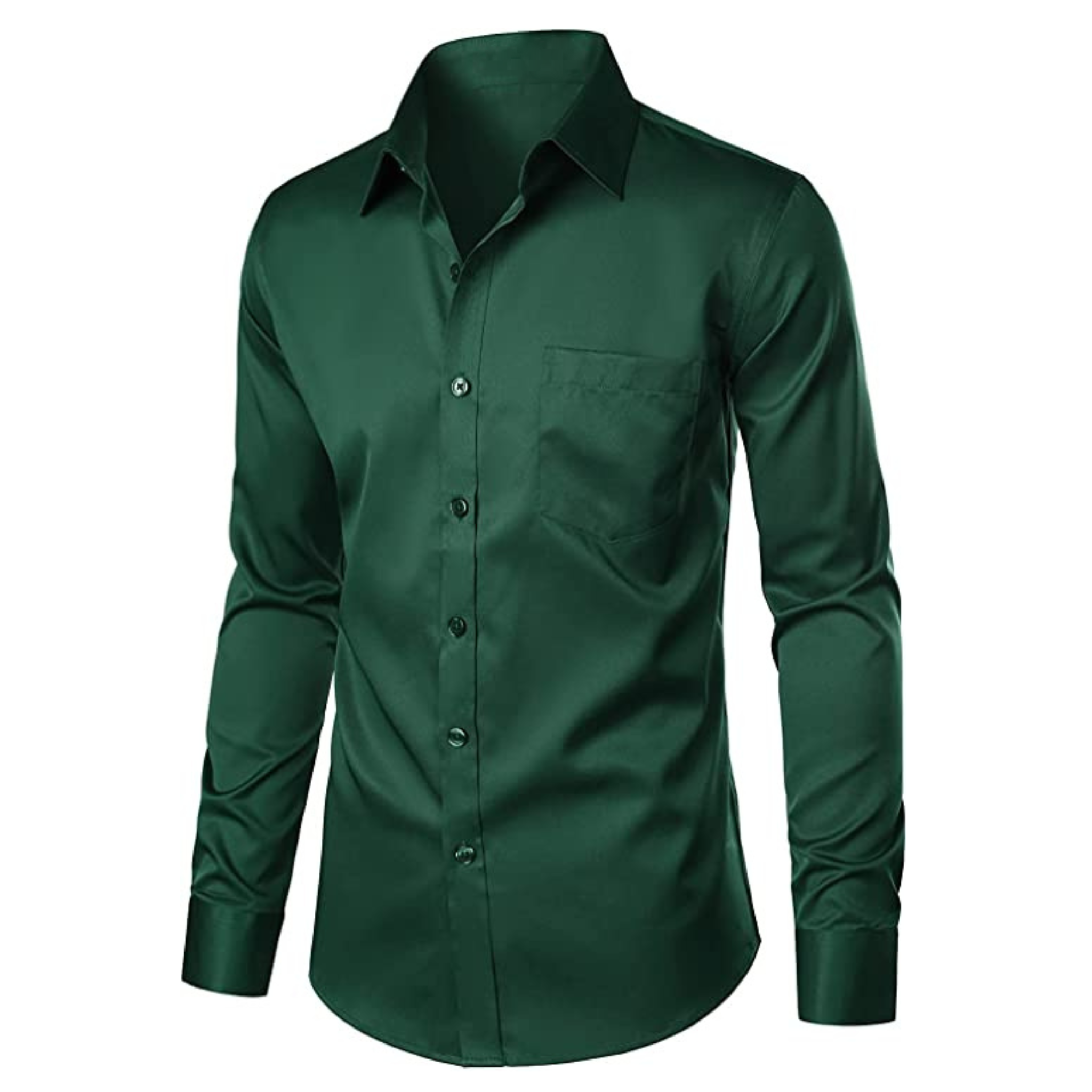 CAMICIA CHRIS TINTA UNITA VERDE
