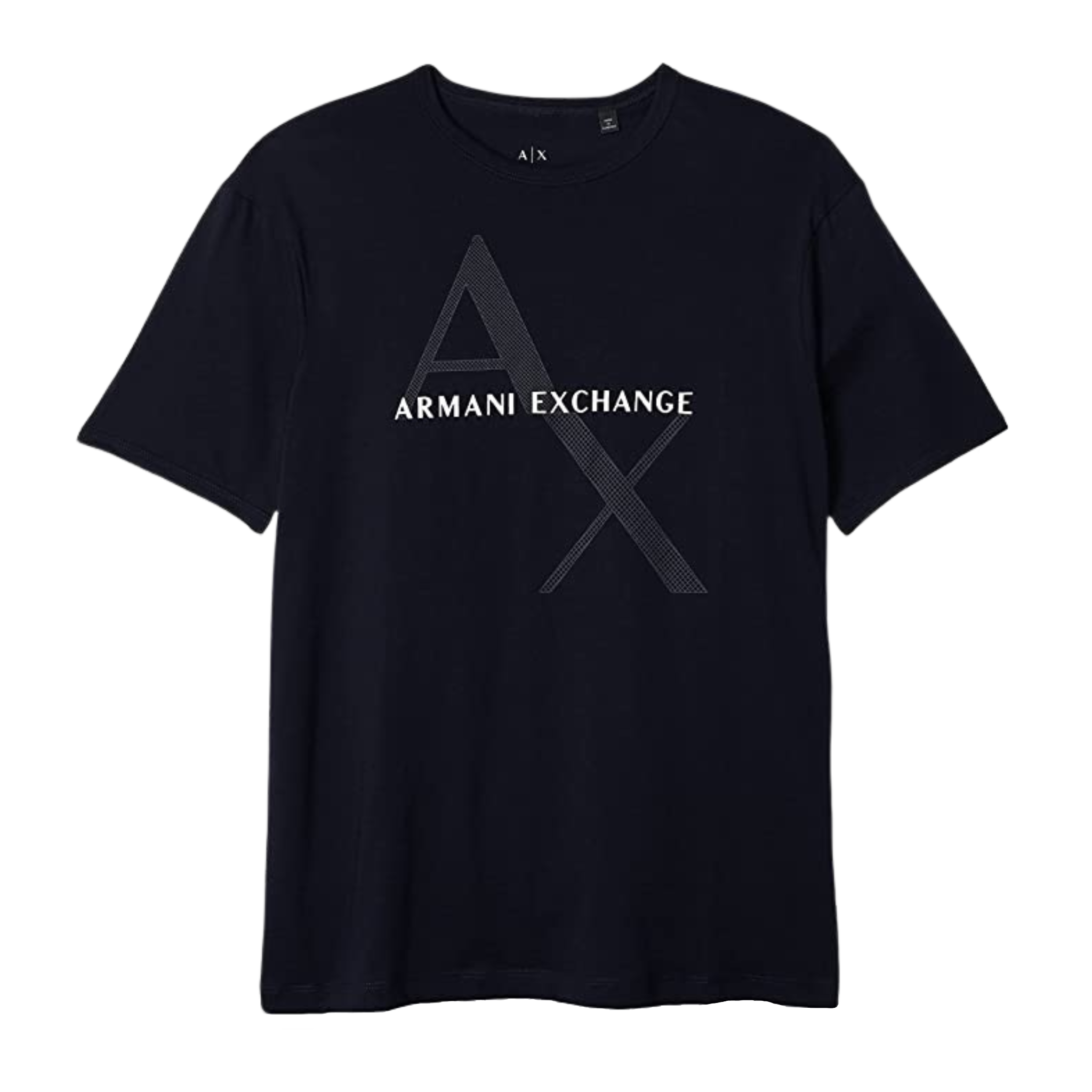 ARMANI EXCHANGE T-SHIRT A/X BLU SCURO