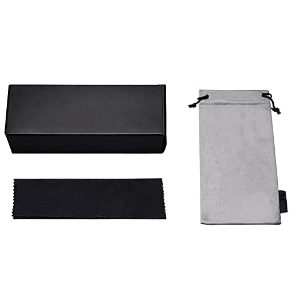 OCCHIALI RETRO' NERI POLARIZZATI