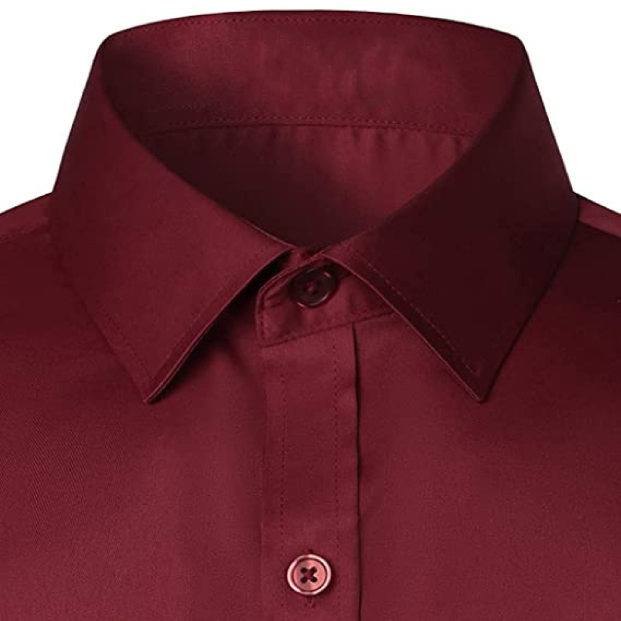 CAMICIA CHRIS TINTA UNITA BORDEAUX