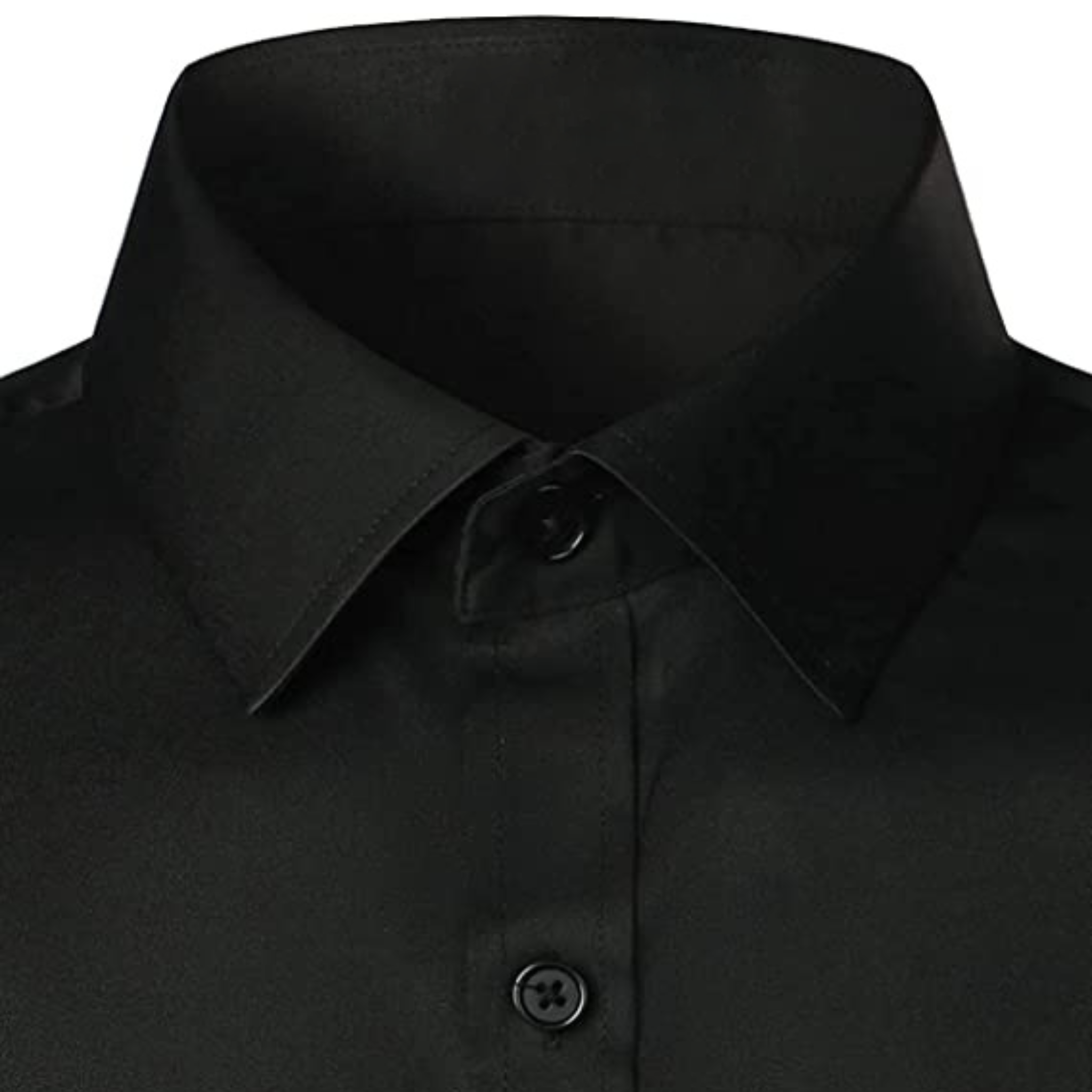 CAMICIA CHRIS TINTA UNITA NERA