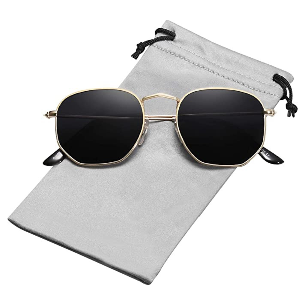 OCCHIALI VINTAGE POLARIZZATI NERI