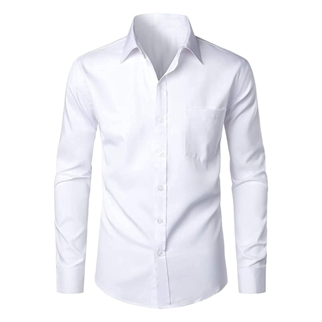 CAMICIA CHRIS TINTA UNITA BIANCA