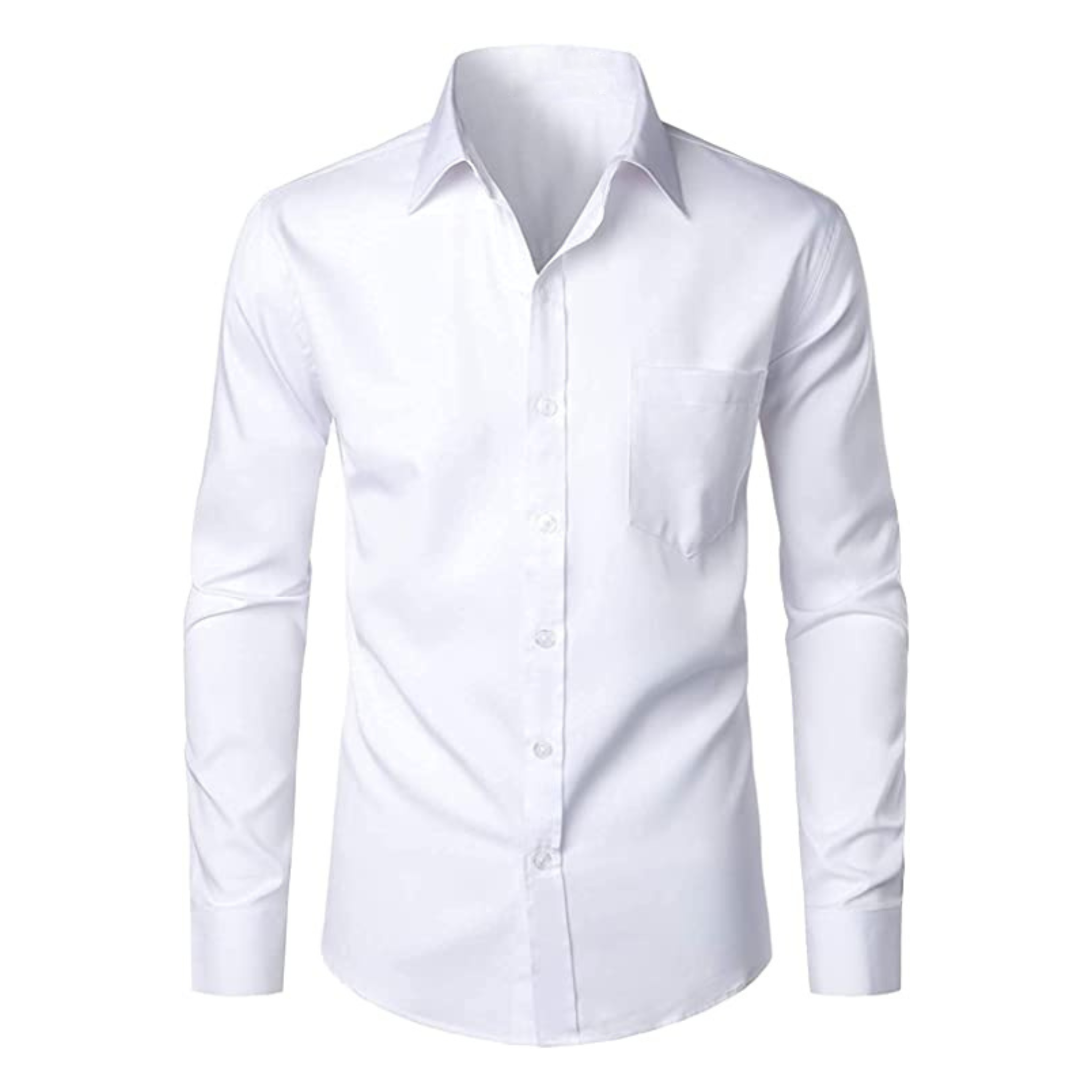 CAMICIA CHRIS TINTA UNITA BIANCA