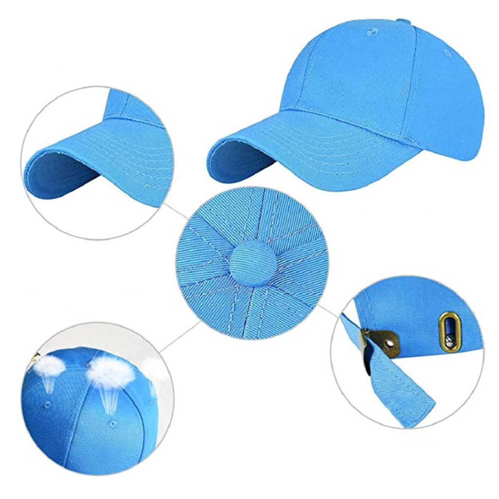 CAPPELLO CON VISIERA IN COTONE (6 COLORI)