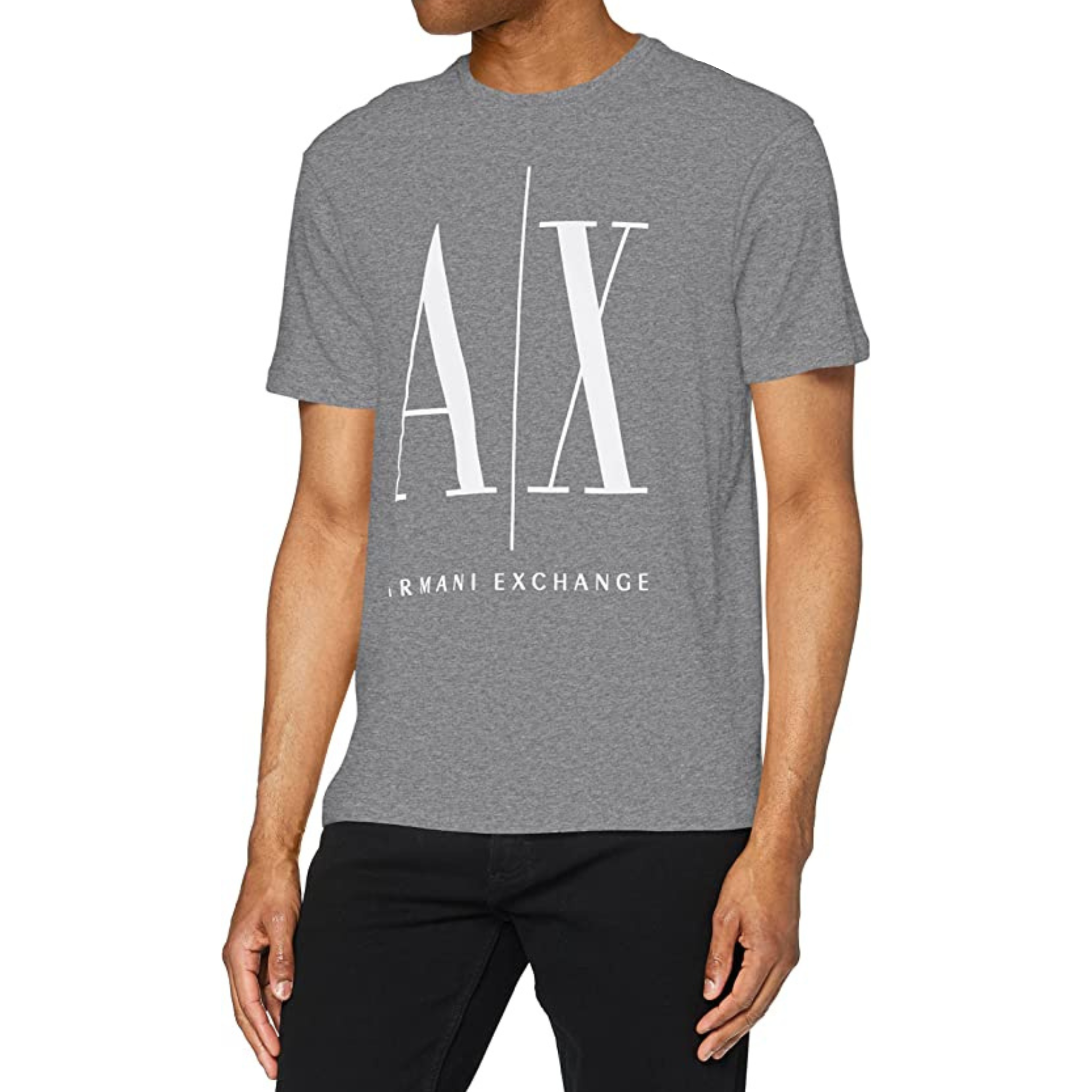 ARMANI EXCHANGE ICON T-SHIRT GRIGIA