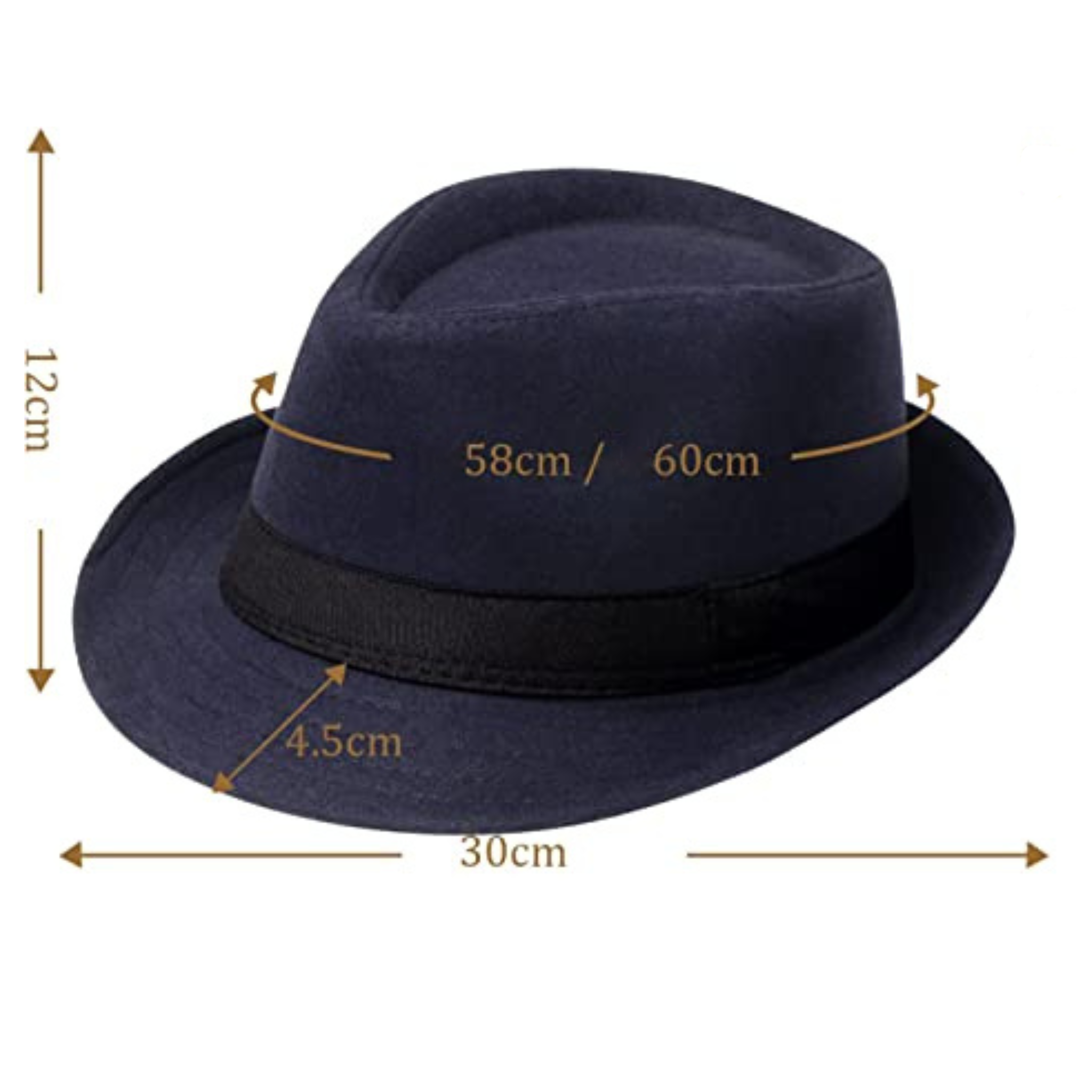 CAPPELLO GATSBY IN FELTRO (3 COLORI)