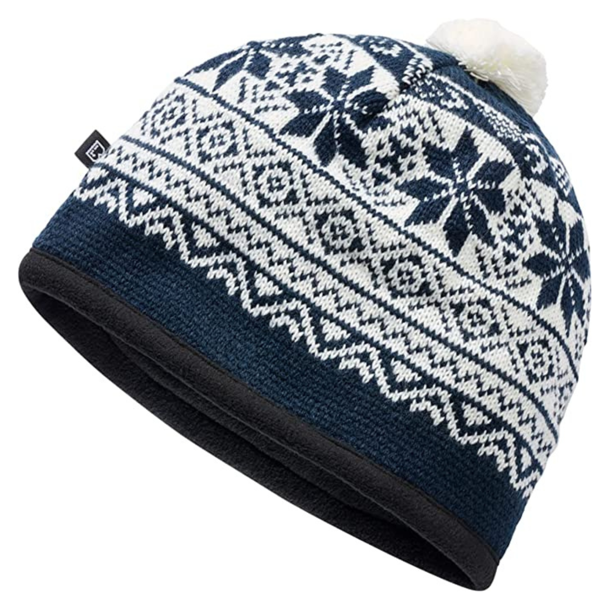 CAPPELLO ELASTICO INVERNALE BLU