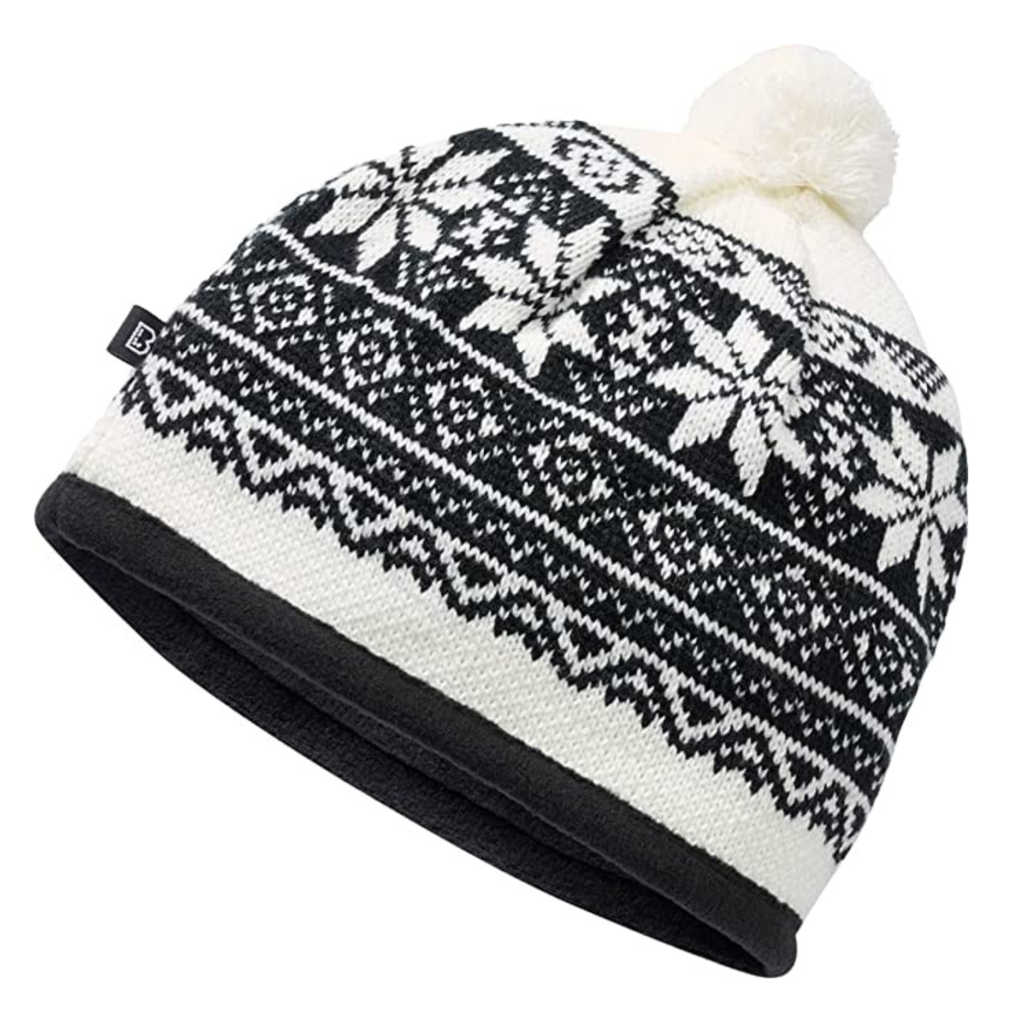 CAPPELLO ELASTICO INVERNALE NERO